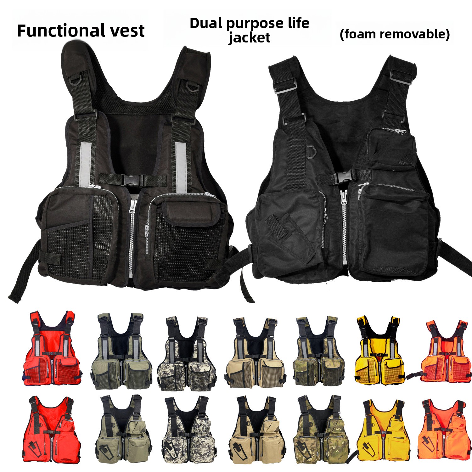 Life Jacket Buoyancy - Lure Fishing Life Jacket for Adult