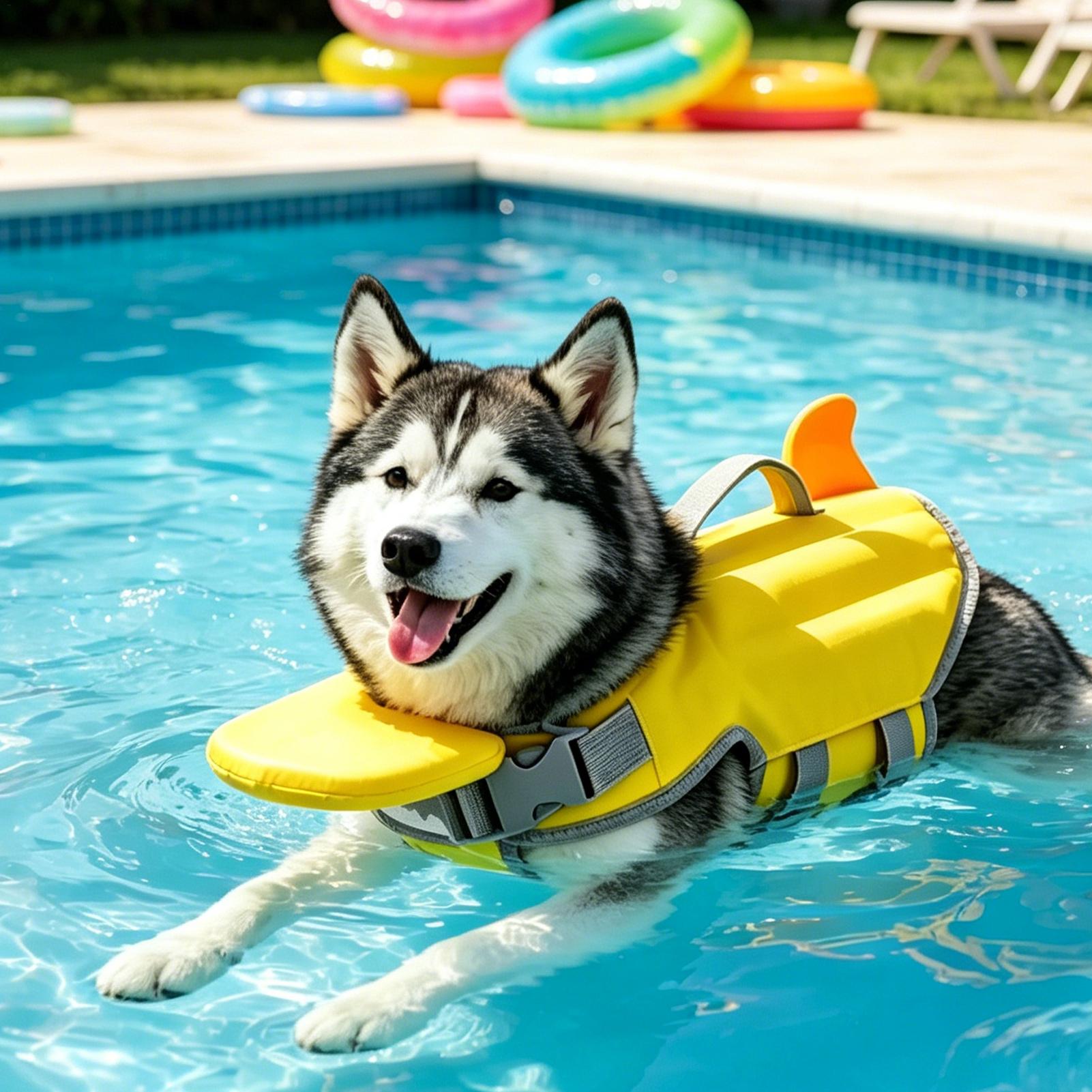 For Puppy Small Medium Pet Poo - Life Jacket Buoyancy 评论和价格